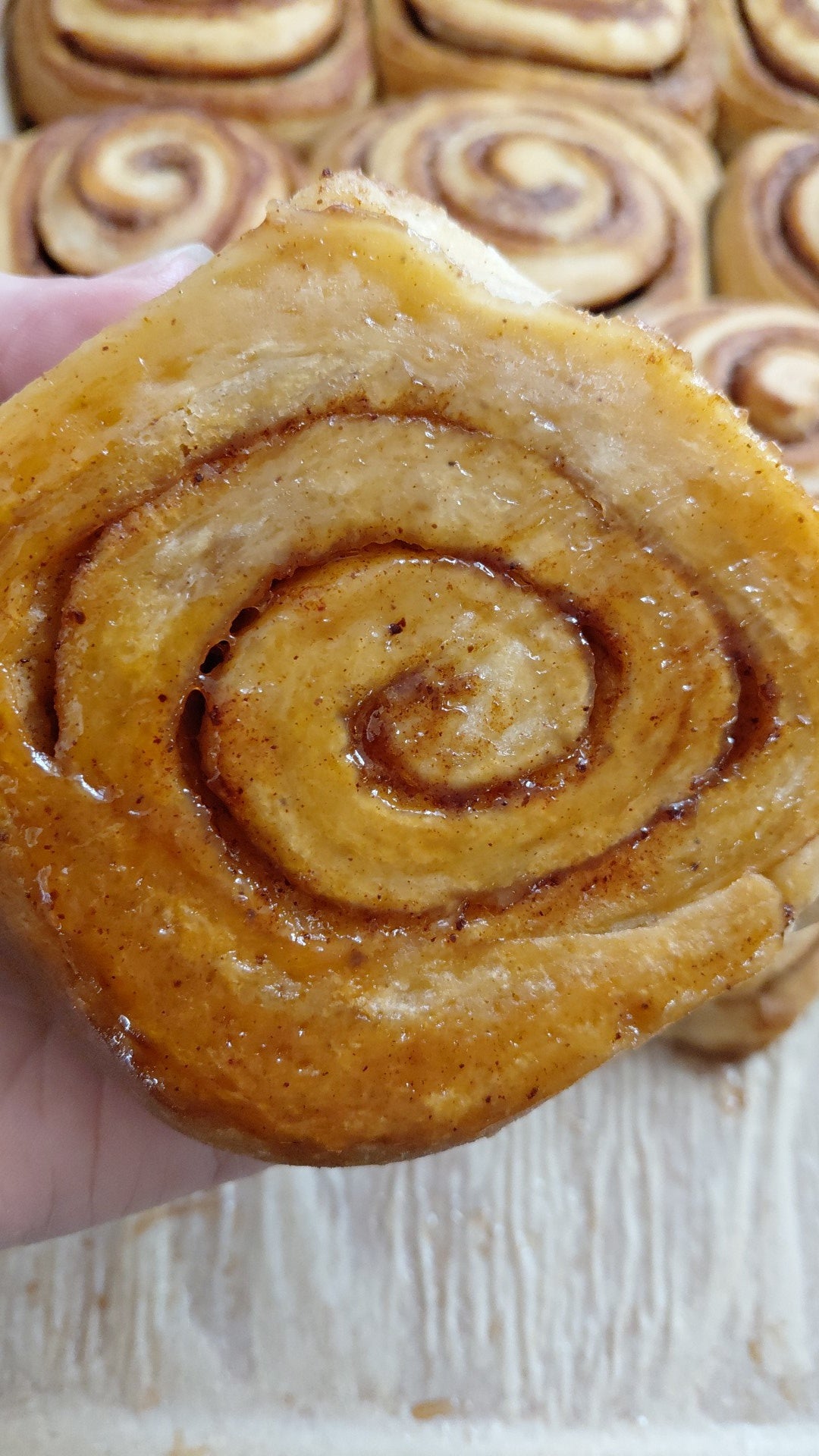 BROWNED BUTTER CINNAMON ROLLS (NO cane sugar)