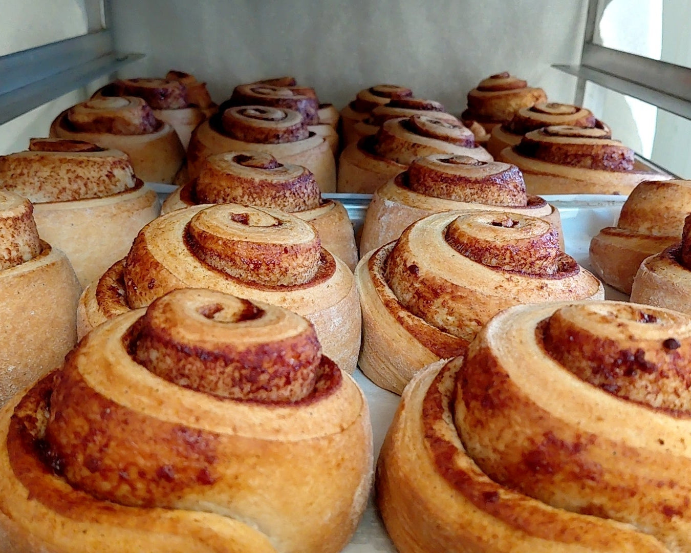BROWNED BUTTER CINNAMON ROLLS (NO cane sugar)